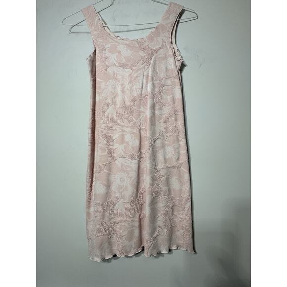 HAYSTACKS Medium New With Tags Barbie Pink Striped Sleeveless Dress - Picture 1 of 5